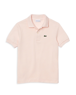 Lacoste Boys' Classic Pique Polo Shirt - Little Kid, Big Kid In Flesh Pink