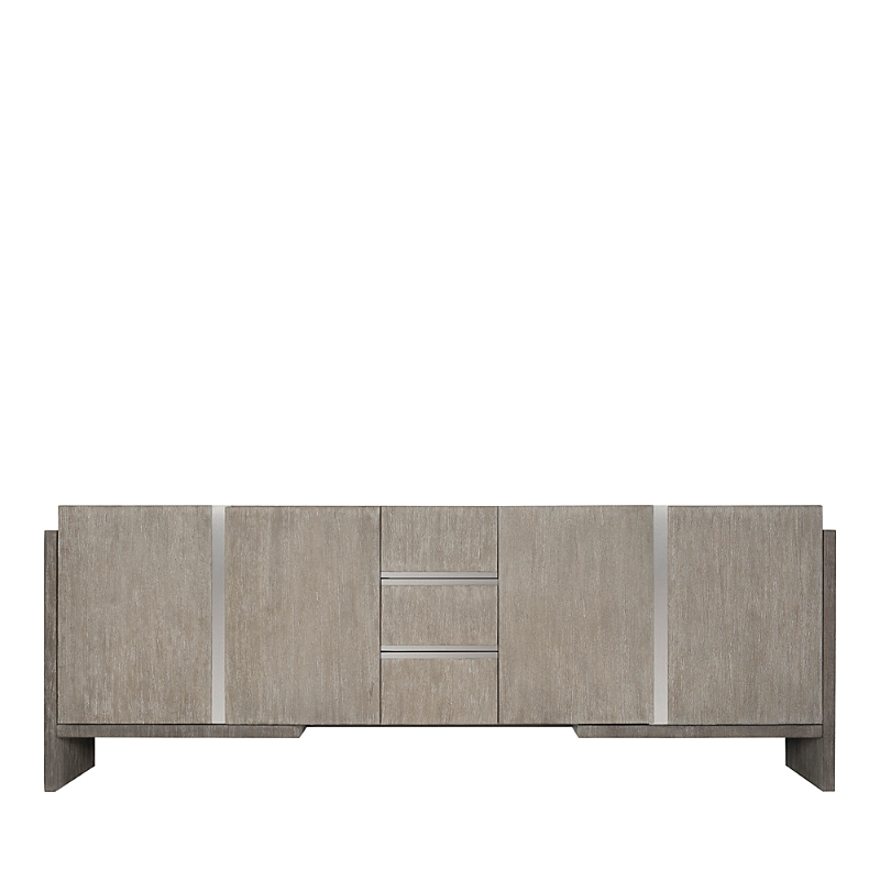 Bernhardt Foundations Entertainment Console In Light Shale