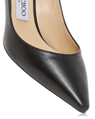 JIMMY CHOO ROMY 60 BMF 231 ブラック JIMMY CHOO ROMY 60 BMF 231 ブラック Black Kid Leather Pointy