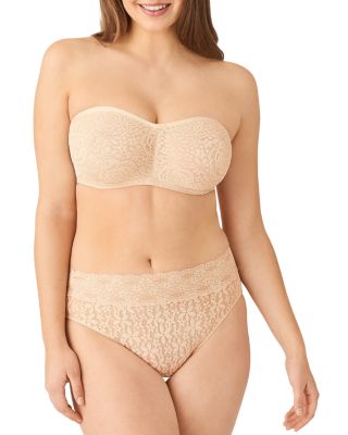 Halo Strapless Lace Bra