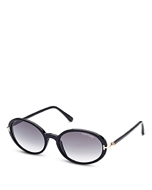 Tom Ford Women's Oval Sunglasses, 56mm