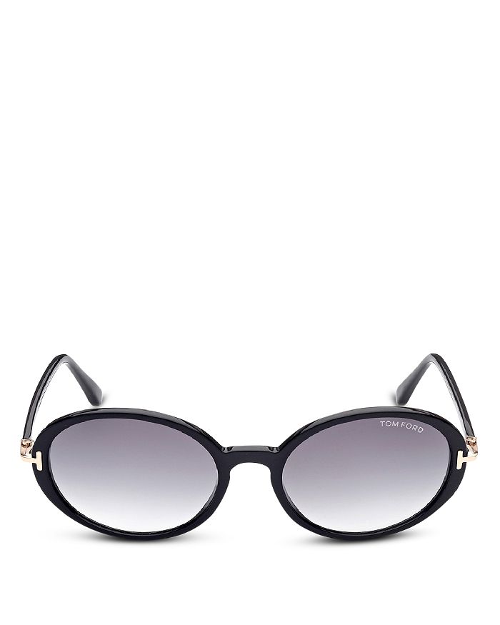 Tom Ford Oval Sunglasses, 56mm | Bloomingdale's