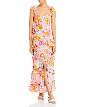 Wayf With Love Tiered Maxi Dress