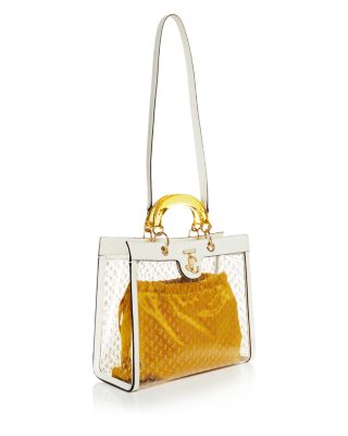 Jimmy Choo Varenne Medium Transparent Tote | Bloomingdale's