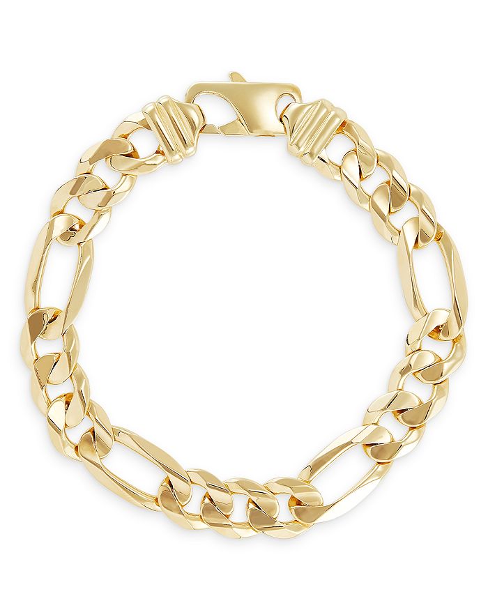 Bloomingdale's - Figaro Link Chain Bracelet in 14K Yellow Gold