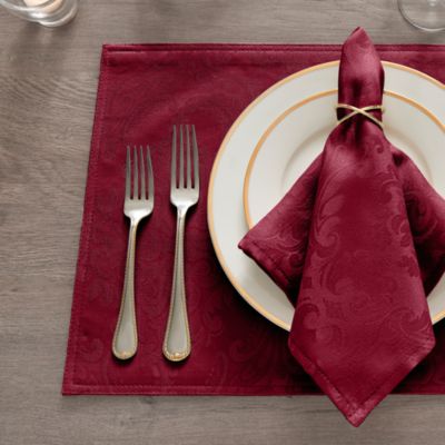 Caiden Elegance Damask Napkins, Set of 4