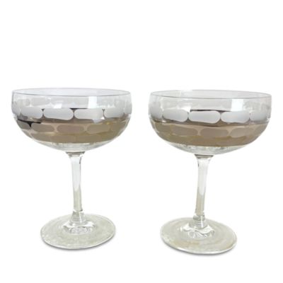 Truro Coupe Glass, Set of 2