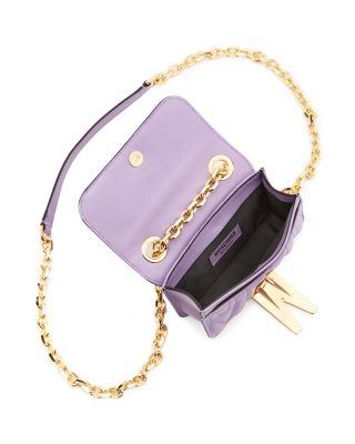 Moschino Micro Leather Shoulder Bag