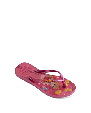 HAVAIANAS HAVAIANAS GIRLS' DISNEY PRINCESS FLIP FLOPS - TODDLER, LITTLE KID