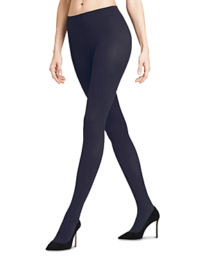 Falke Pure Matte 50 Opaque Tights In Marine