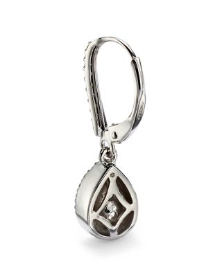 Diamond Drop Earrings in 14K White Gold, .50 tcw&nbsp;