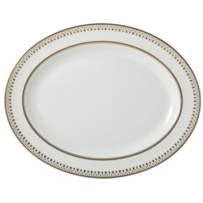 Bernardaud - Soleil Levant Oval Platter, 13"