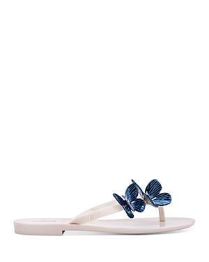 MELISSA WOMEN'S HARMON FLY BUTTERFLY SCENTED THONG SANDALS
