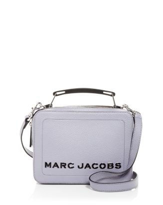 MARC JACOBS The Textured Logo Box Shoulder Bag | Bloomingdale's