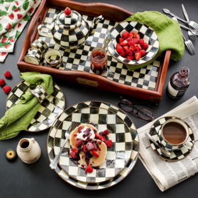 MacKenzie-Childs Courtly Check Dinnerware Collection | Bloomingdale's
