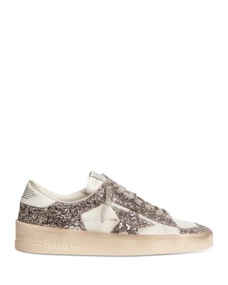 Golden Goose - Women's Stardan Glitter Low Top Sneakers