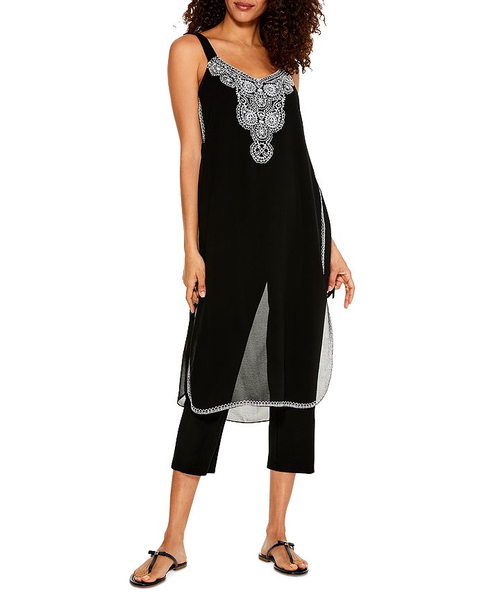 NIC ZOE Petite Flowing Sleeveless Jumpsuit Bloomingdale s