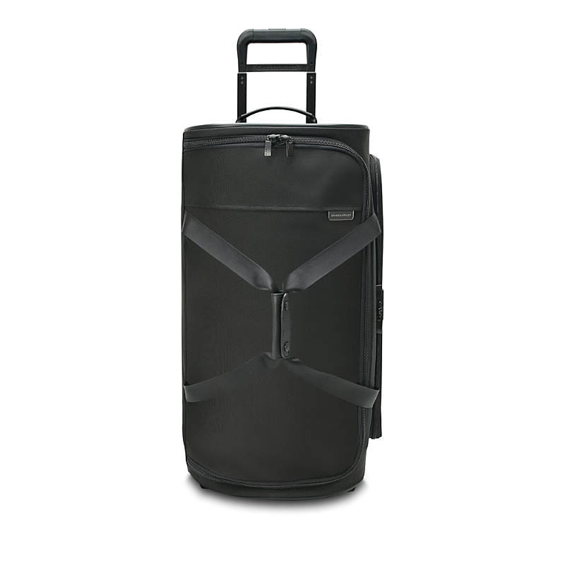 Briggs & Riley Ack Medium 2-wheel Shell Duffle Bag In Black