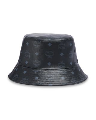 MCM Visetos Faux Leather Logo Print 
