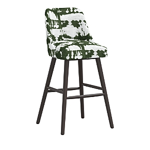 Sparrow & Wren Anita Bar Stool In Reverse Dye Green
