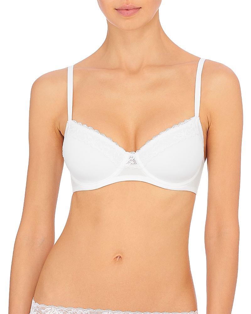 Natori Discreet Convertible Spacer Underwire Bra (34d) In White