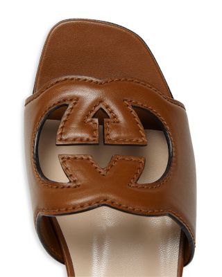 GUCCI ビジューサテンサンダル GUCCI ビジューサテンサンダル Gucci Pre-Owned ビジュー サテン
