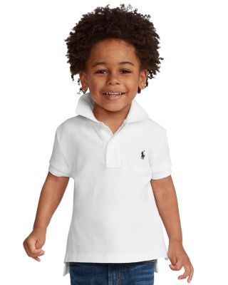 Boys' Solid Mesh Polo Shirt - Little Kid