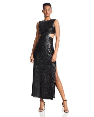 STAUD - Dolce Sequined Cutout Dress - 150th Anniversary Exclusive &nbsp;