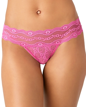 B.tempt'd By Wacoal Lace Kiss Thong In Cone Flower