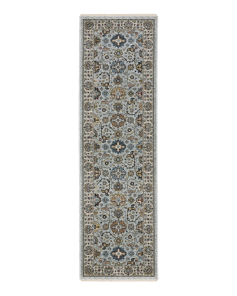 Oriental Weavers Aberdeen 561w1 Runner Area Rug, 2'3 X 7'6 In Blue