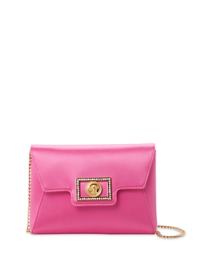 Versace Medusa Embellished Convertible Clutch Versace Medusa Embellished Convertible Clutch