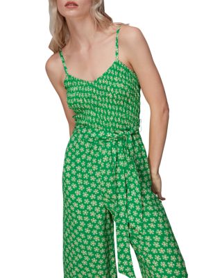 Daisy Check Print Jumpsuit