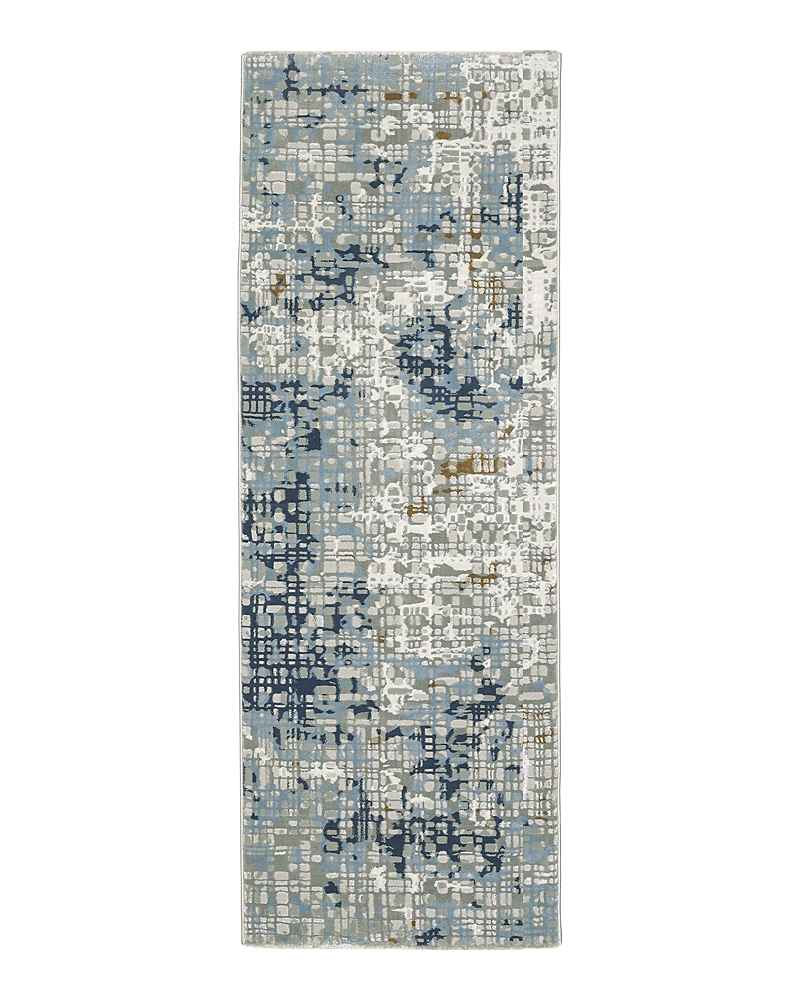 Oriental Weavers Easton 011e3 Runner Area Rug, 2'3 X 7'6 In Blue