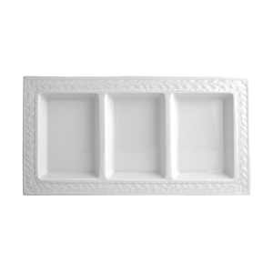 Bernardaud Louvre 3 Section Tray