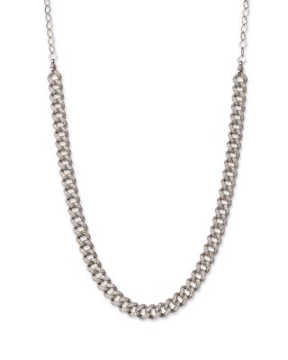 White Gold Designer Link \u0026 Chain 