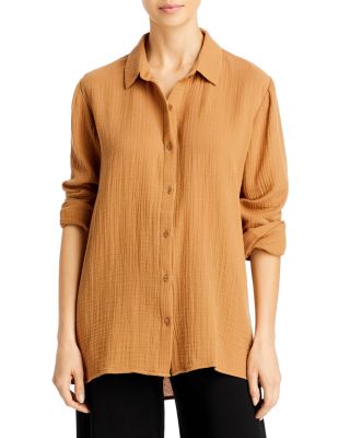 Eileen Fisher Classic Collared Shirt 