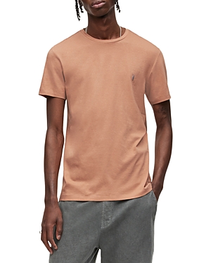 Allsaints Tonic Tee In Washed Brick Pink