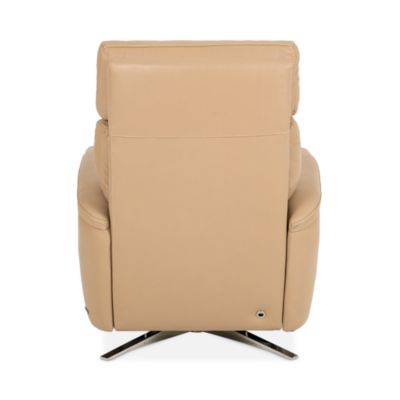 Gordon Leather Power Swivel Recliner