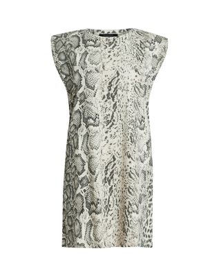 chinese dress ladies AllSaints Mika Valentine Leather Mini Dress main image 1