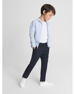 REISS - Boys' Pitch Jr Slim Fit Chinos Pants - Little Kid, Big Kid
