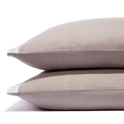 Stonewashed Linen King Pillowcase, Pair - Exclusive