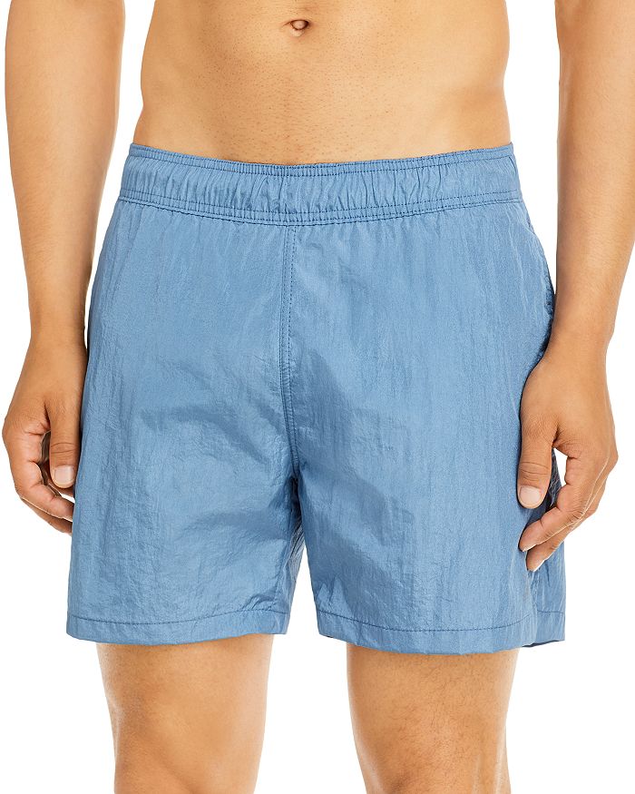 Onia Nylon Crinkled Regular Fit Swim Trunks Bloomingdale's