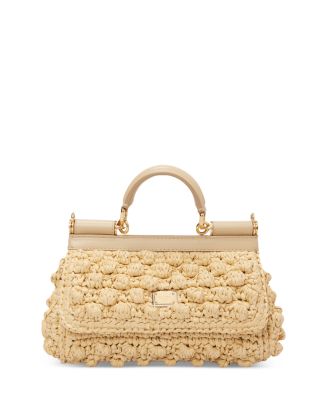 【Dolce & Gabbana】ラフィア クロシェ ショルダーバッグ マルチカラーのウィメンズ ラフィア クロシェ ショルダーバッグ