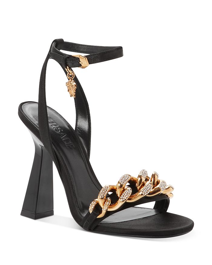 Versace Women's Ankle Strap High Heel Sandals | Bloomingdale's