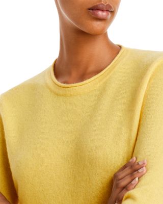 Yellow Cashmere Sweaters for Women 