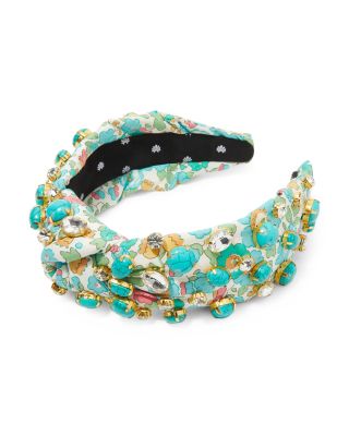 Lele Sadoughi Liberty Stone & Crystal Knotted Headband | Bloomingdale's