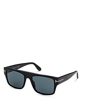 Tom Ford Dunning Rectangular Sunglasses, 55mm