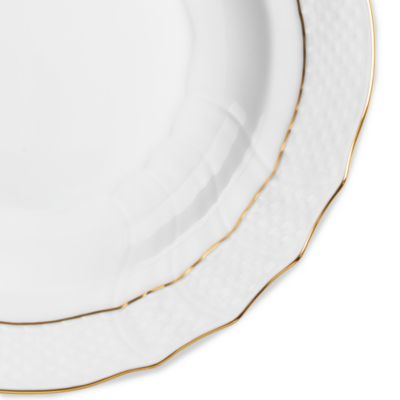 Golden Edge Salad Plate