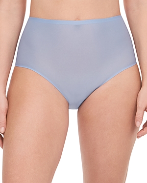 Chantelle Soft Stretch One-size Seamless Briefs In Chambray