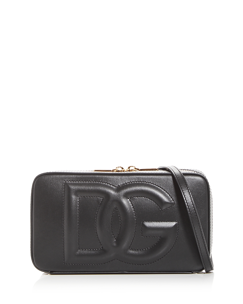 Dolce & Gabbana Leather Logo Crossbody